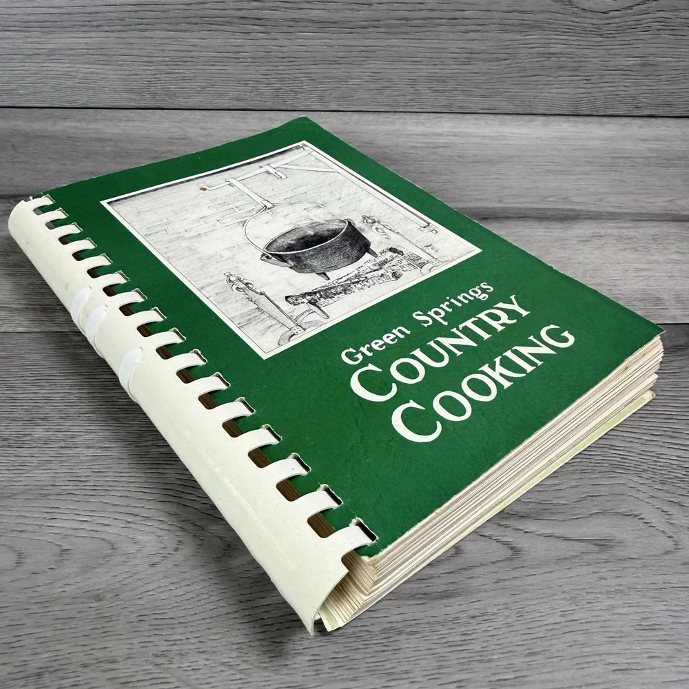 Cookbook Green Springs Country Cooking Louisa County Virginia VA 1975 1st Ed